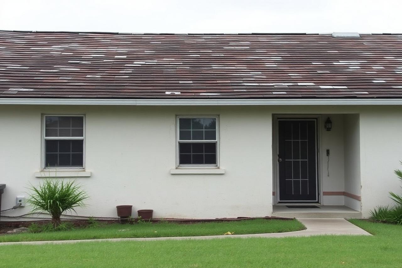 Cape Coral Tile Re-Roof — Before